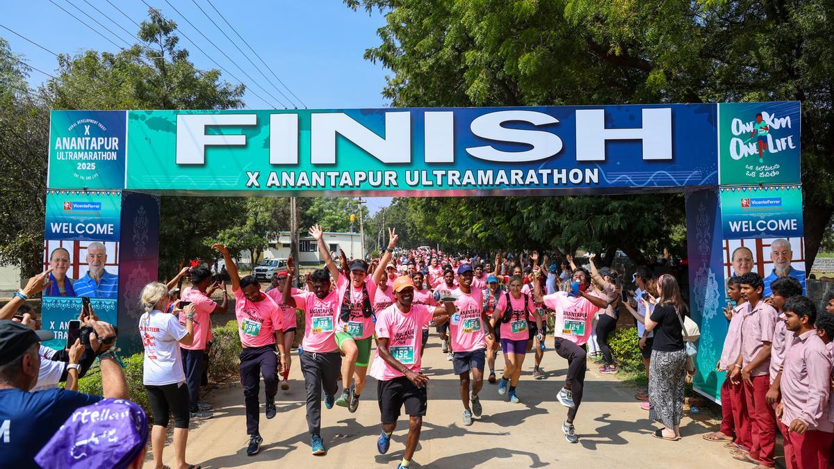 La X edición de la Anantapur Ultramarathon.