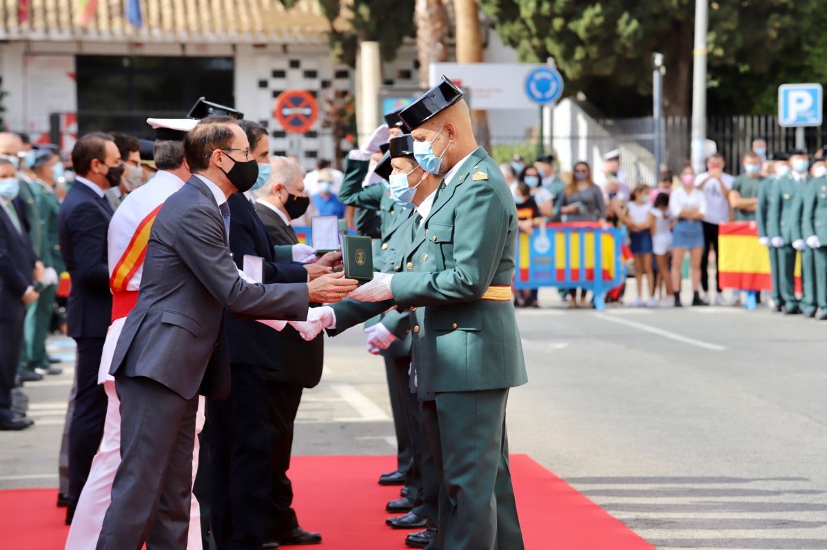 La Guardia Civil honra a su patrona en Murcia