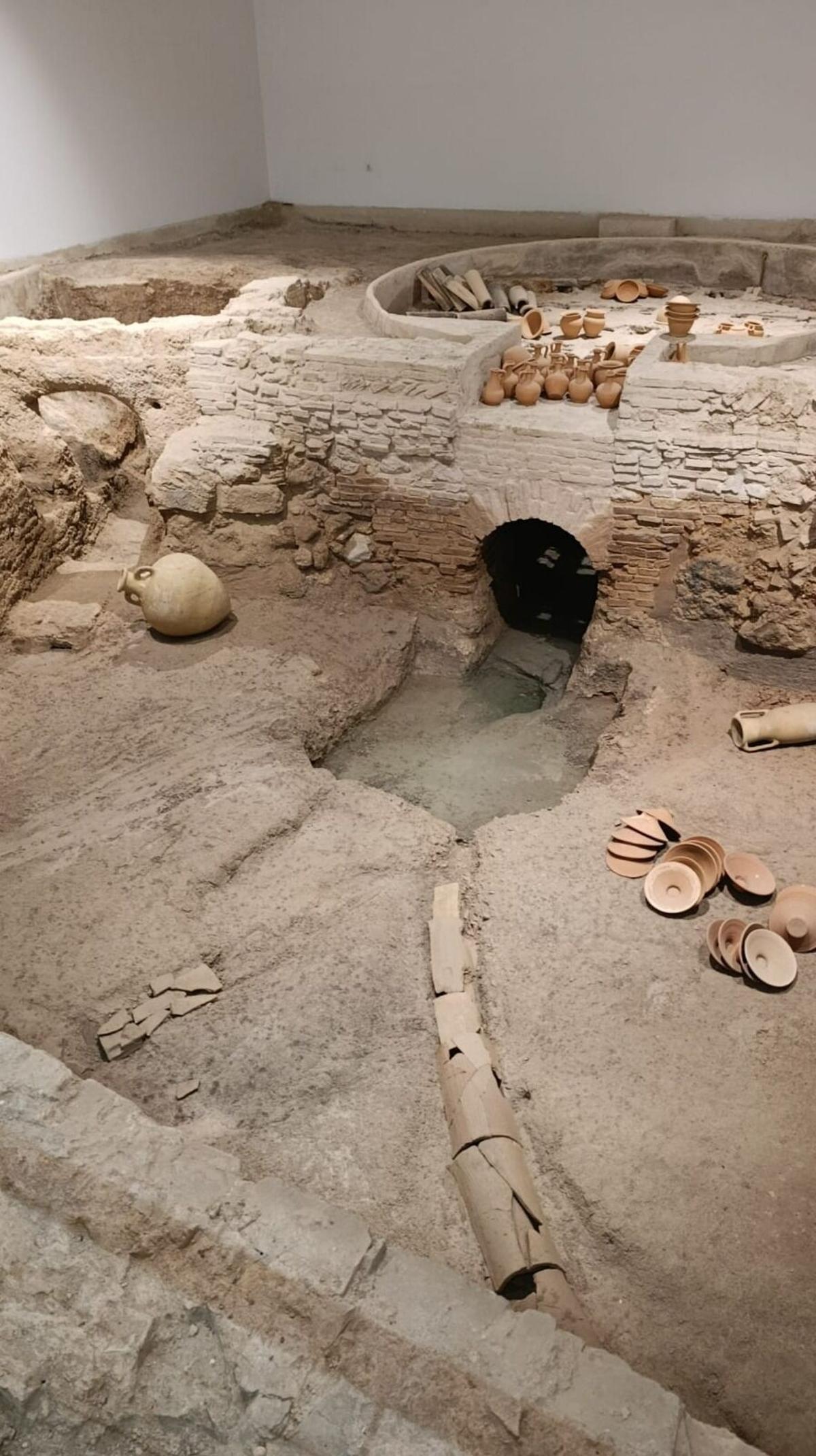 Alfar romano de Los Tejares de Lucena.