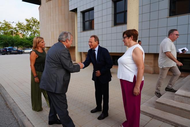 Visita del ministro de Industria a Ascer