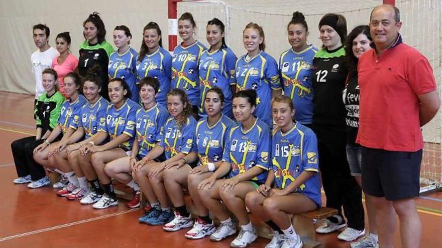 La selección asturiana femenina.