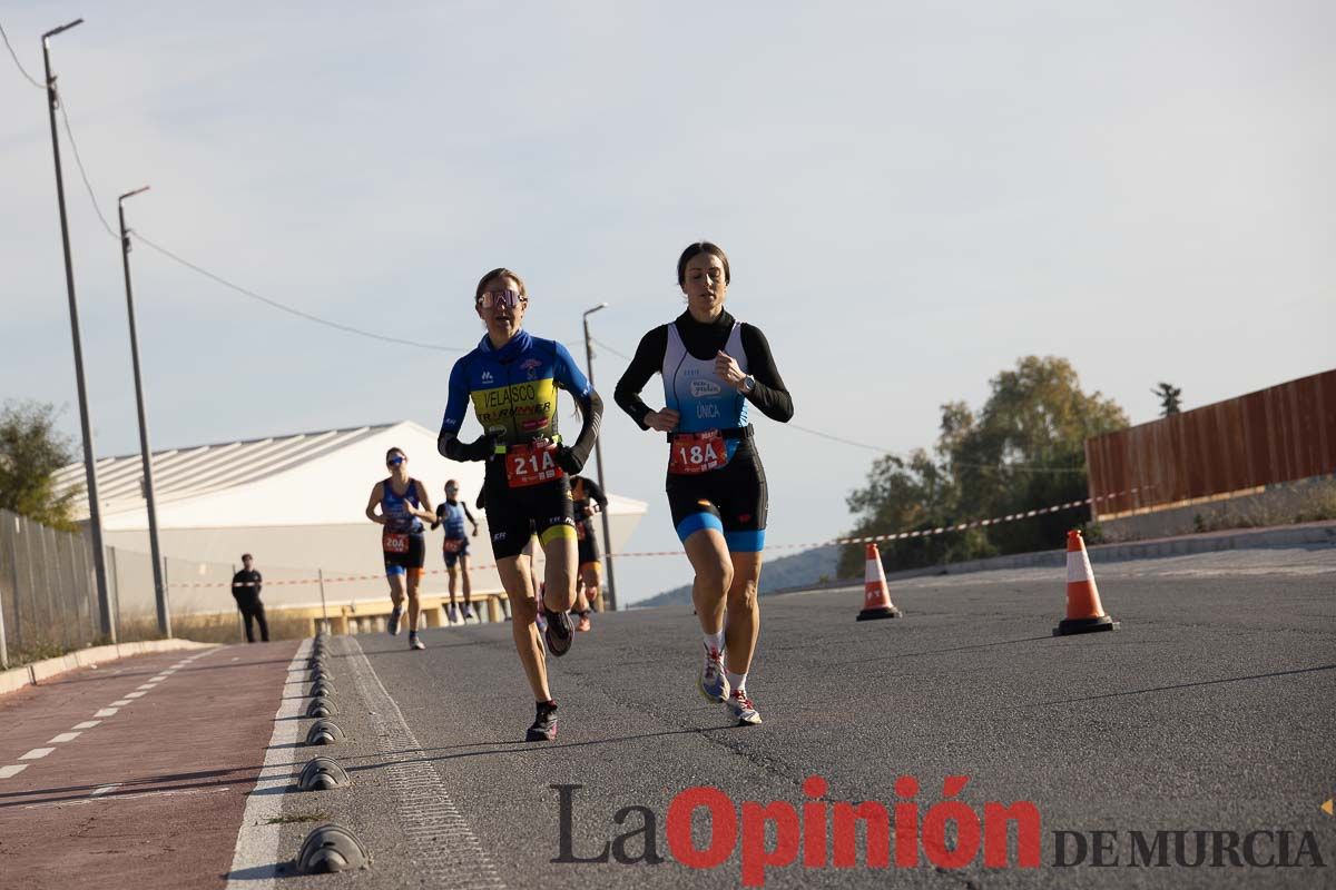 Campeonato Regional de Duatlón por relevos Súper Sprint en Calasparra (carrera a pie)