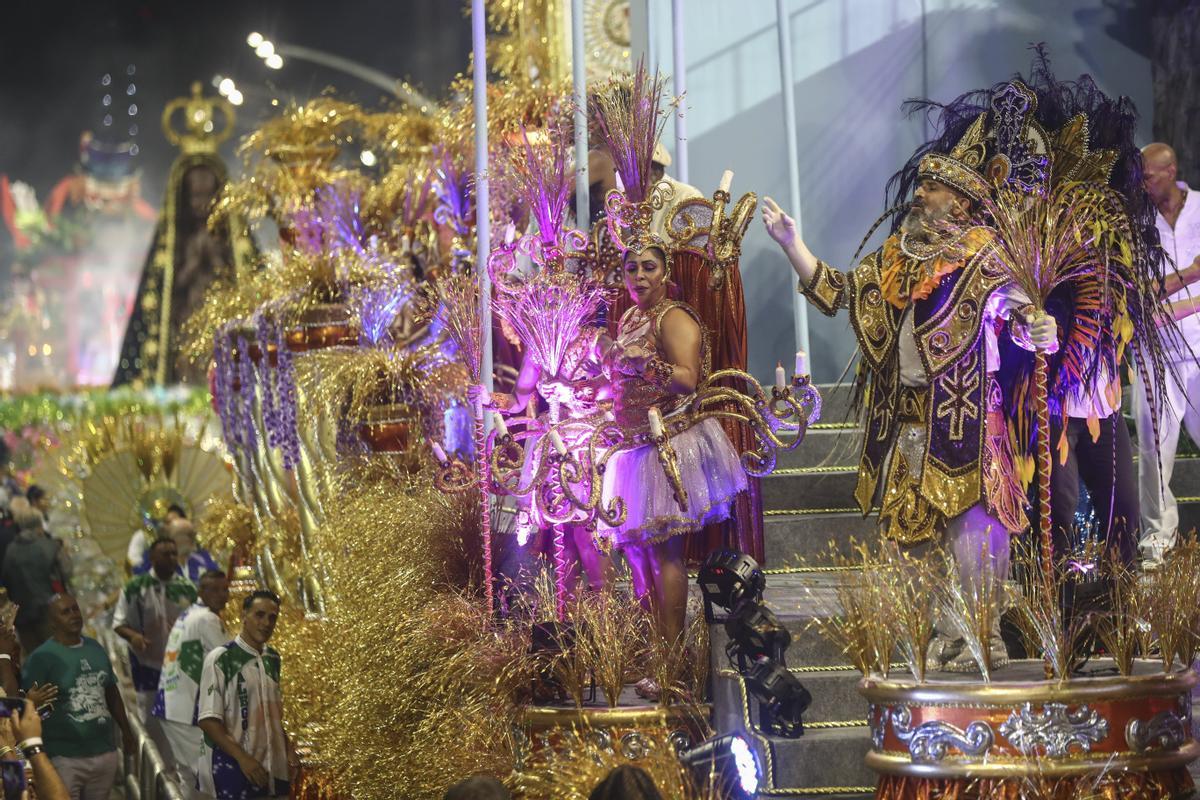 El carnaval de Sao Paulo recupera el esplendor tras la pandemia