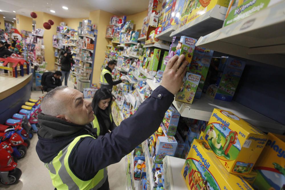 Inspeccions a botigues de joguines de Girona