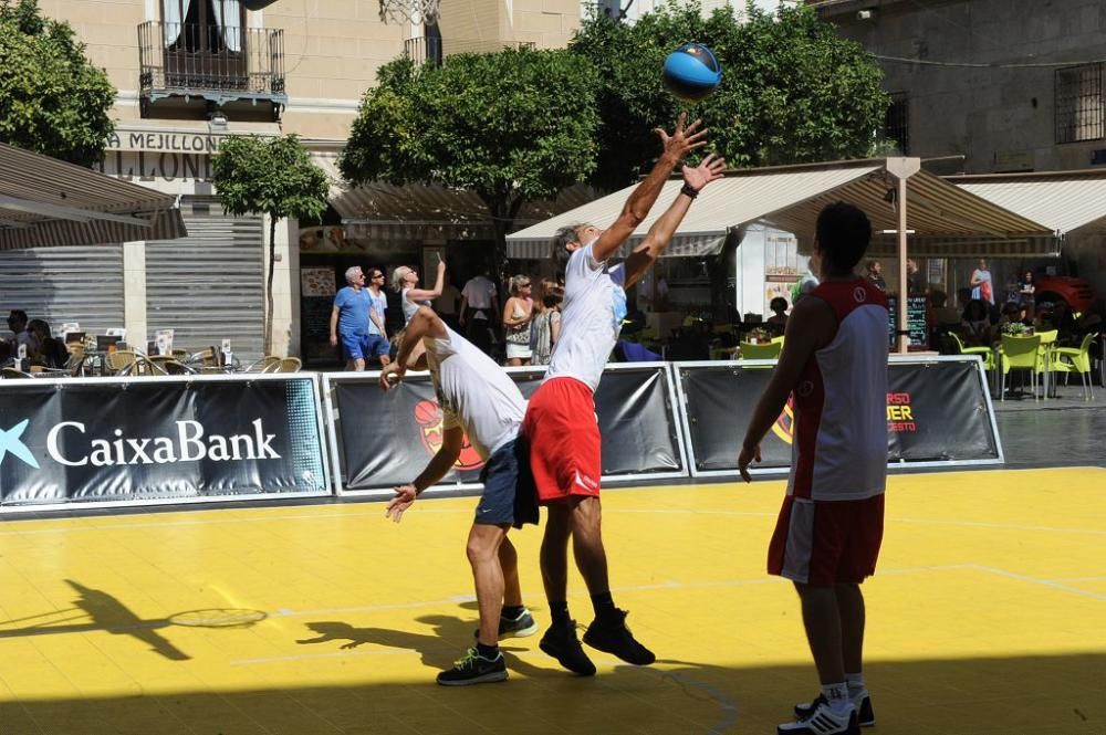 Baloncesto 3x3 en la Plaza Belluga