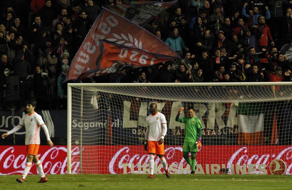 Las imágenes del Osasuna - Valencia