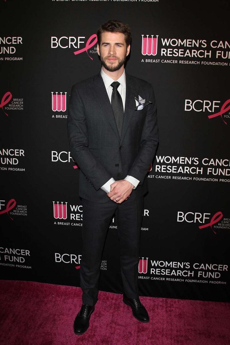 Liam Hemsworth, en The Women's Cancer Research Funds and unforgettable evening Benefit Gala
