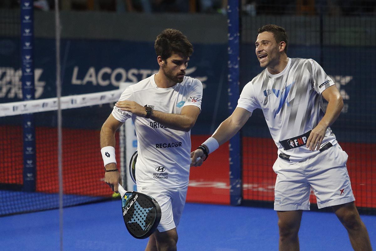 Javi Garrido y Campagnolo en los octavos del World Padel Tour