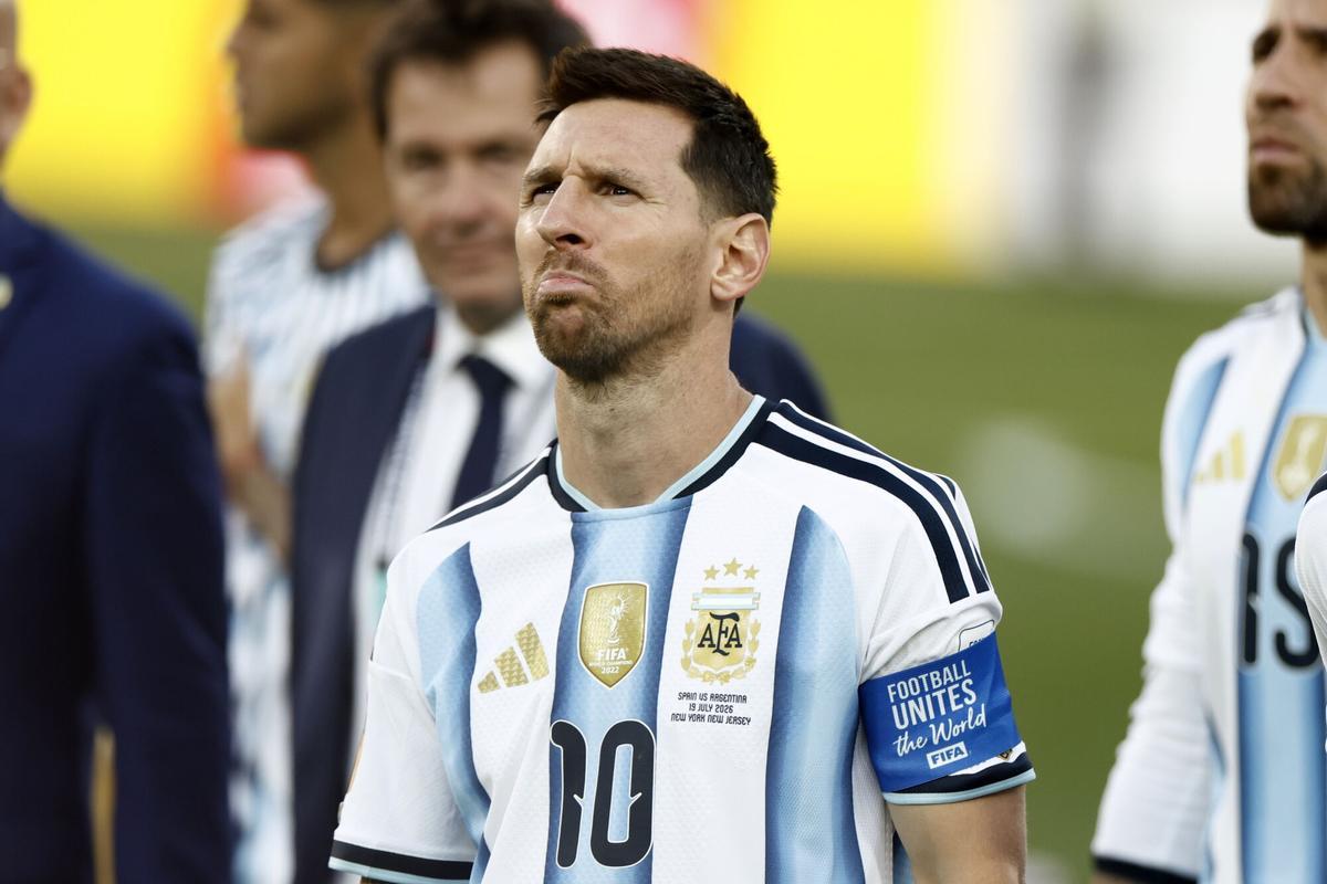 Messi ha decidido poner punto y final a su etapa con Argentina