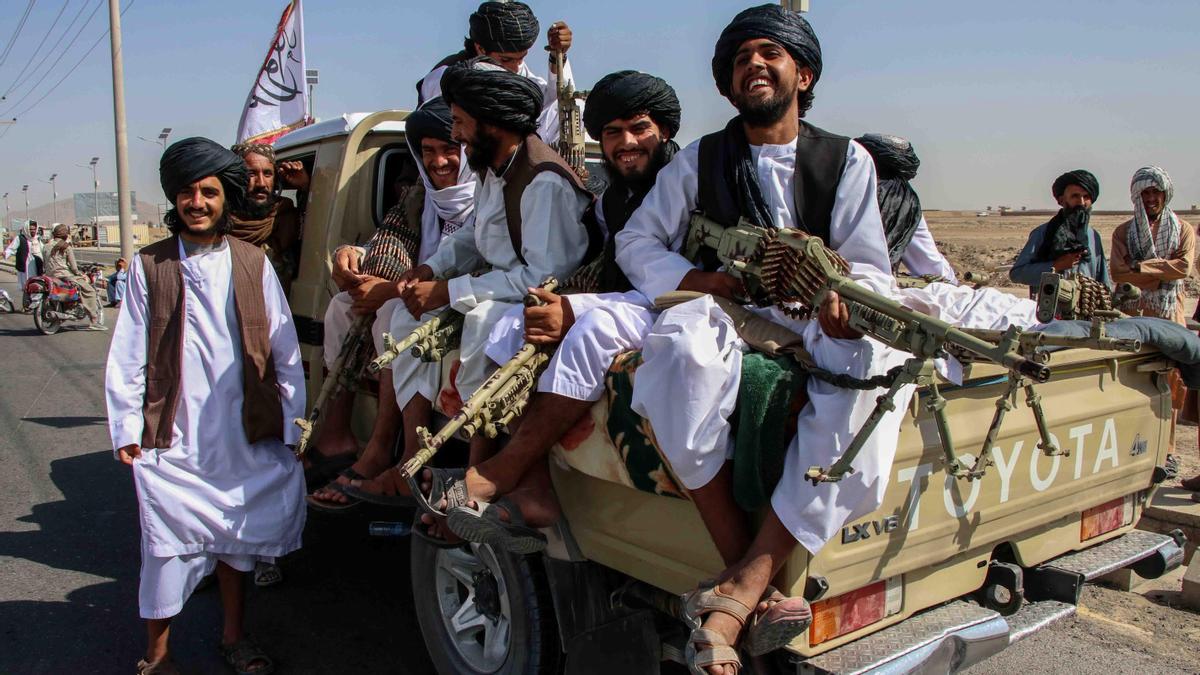 Talibanes en Kandahar en una imagen de archivo.