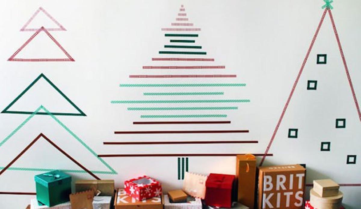 Diez árboles de Navidad originales para decorar tu casa