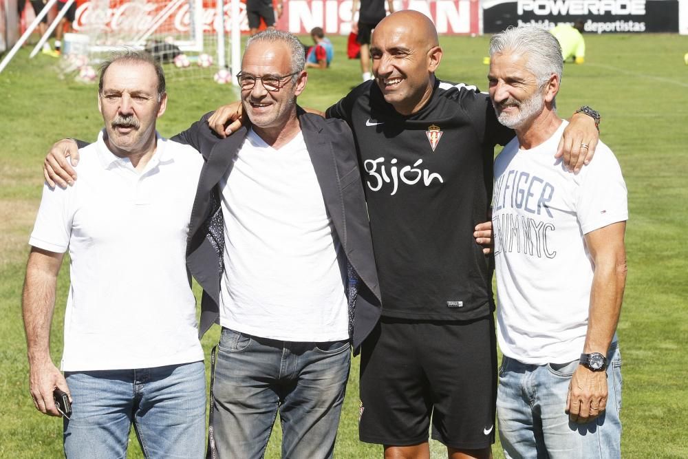 Entrenamiento del Sporting