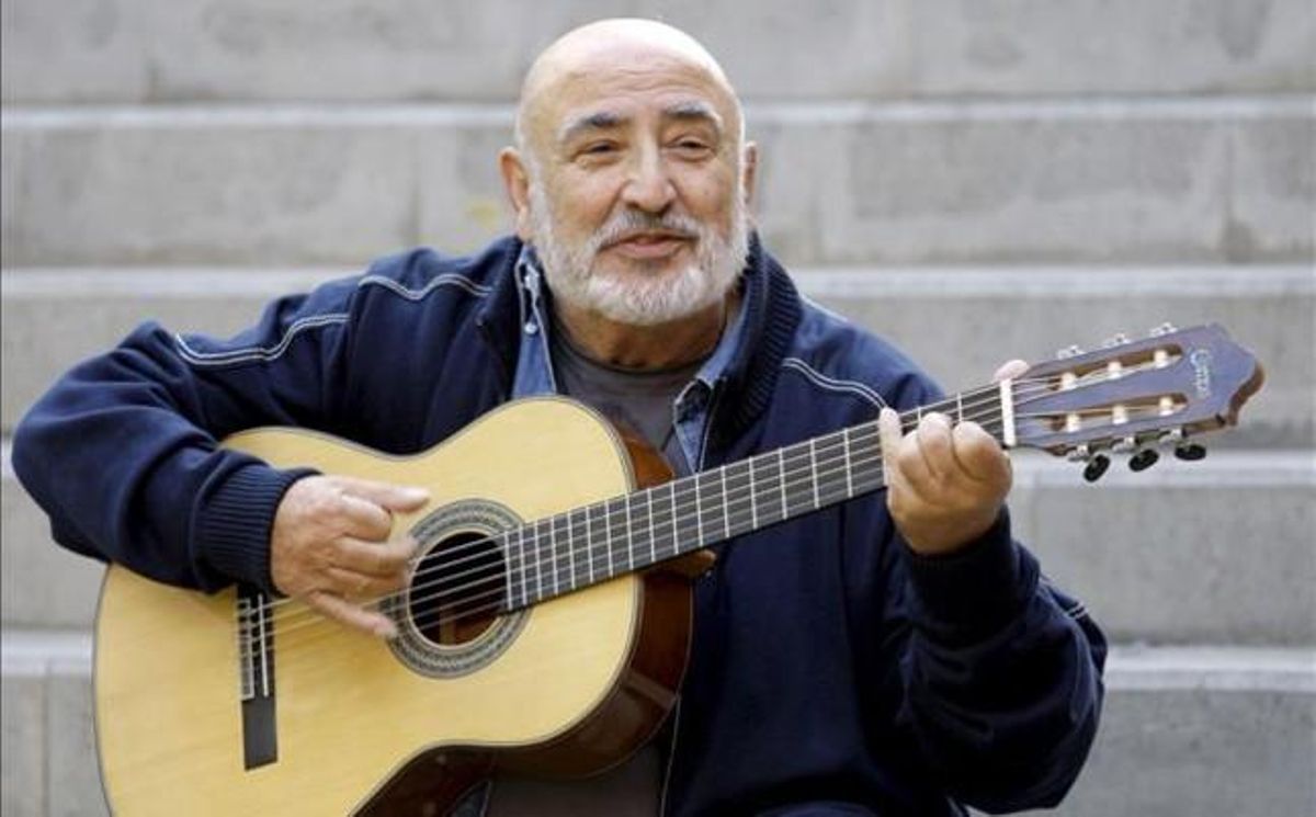El veterà Peret, en una imatge d’arxiu. El veterà Peret, en una imatge d’arxiu.
