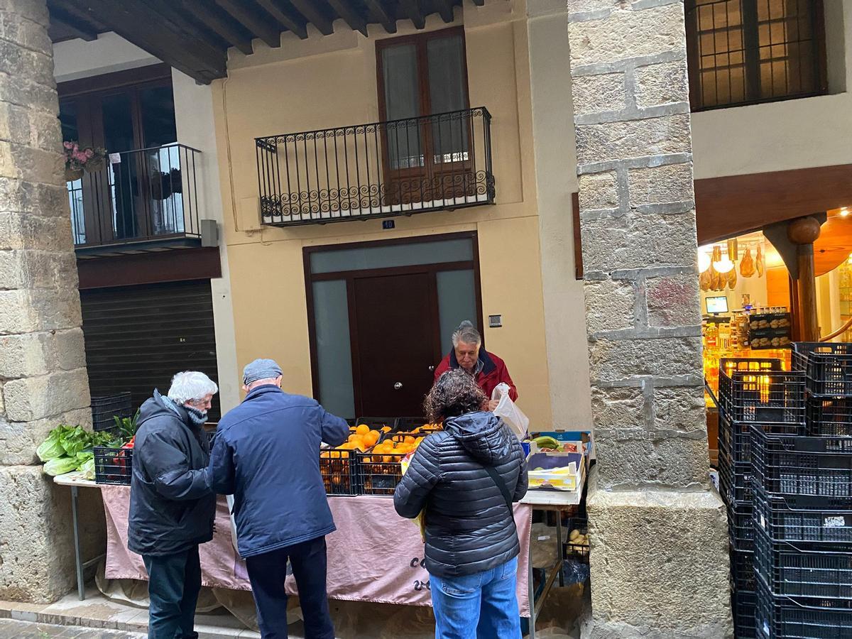 Puesto de Carabasso en Morella.