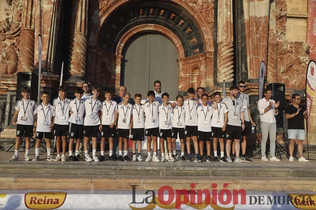 Recepción de la Tomir Cup en Caravaca