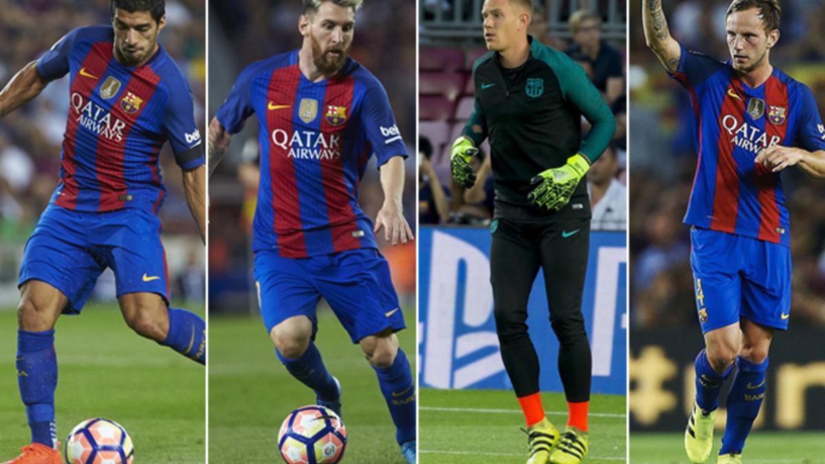 Suárez, Messi, Ter Stegen y Rakitic firmarán su renovación esta temporada