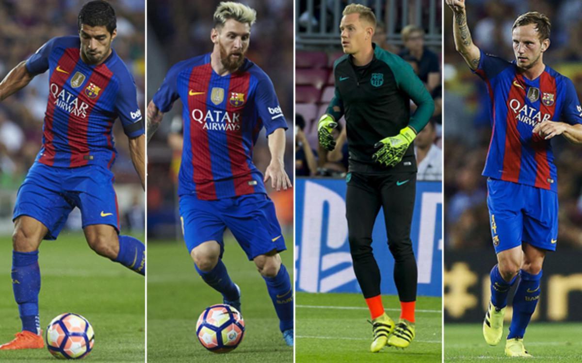 Suárez, Messi, Ter Stegen y Rakitic firmarán su renovación esta temporada