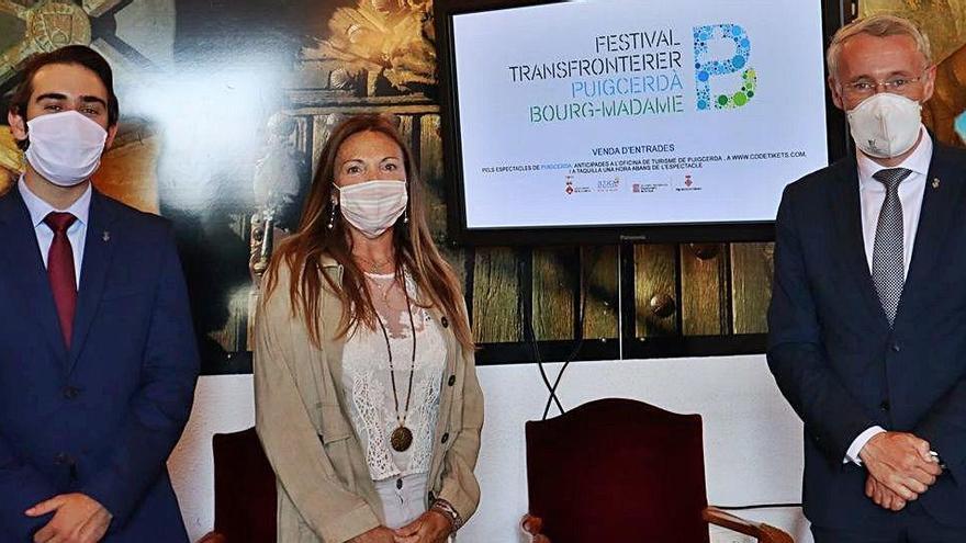 L&#039;acte de presentació a Puigcerdà del Festival Transfronterer