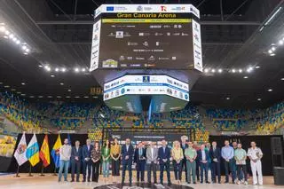 La edición 48 del Rally Islas Canarias se presenta por todo lo alto en la pista central del Gran Canaria Arena