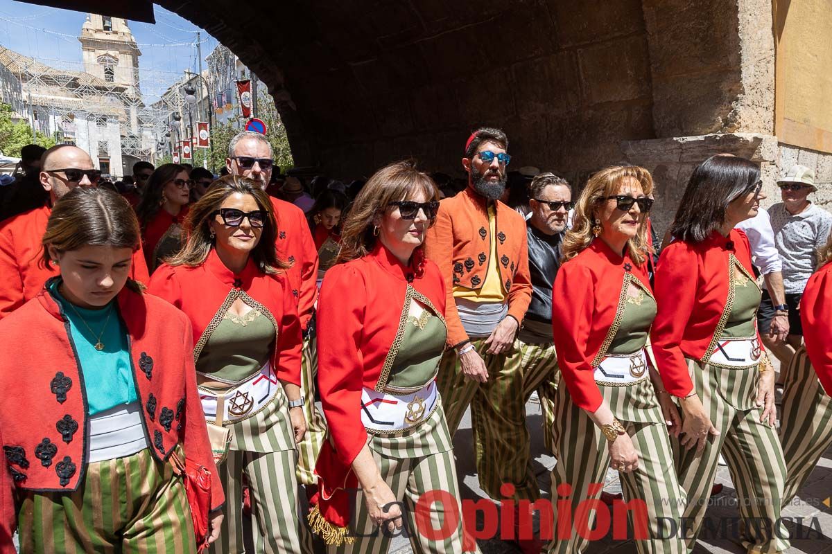 Moros y Cristianos en la mañana del dos de mayo en Caravaca