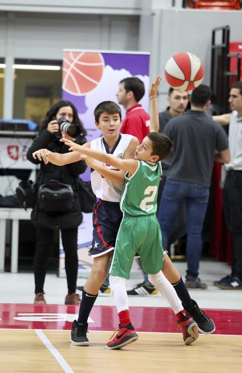 Día del minibasket en el Príncipe Felipe