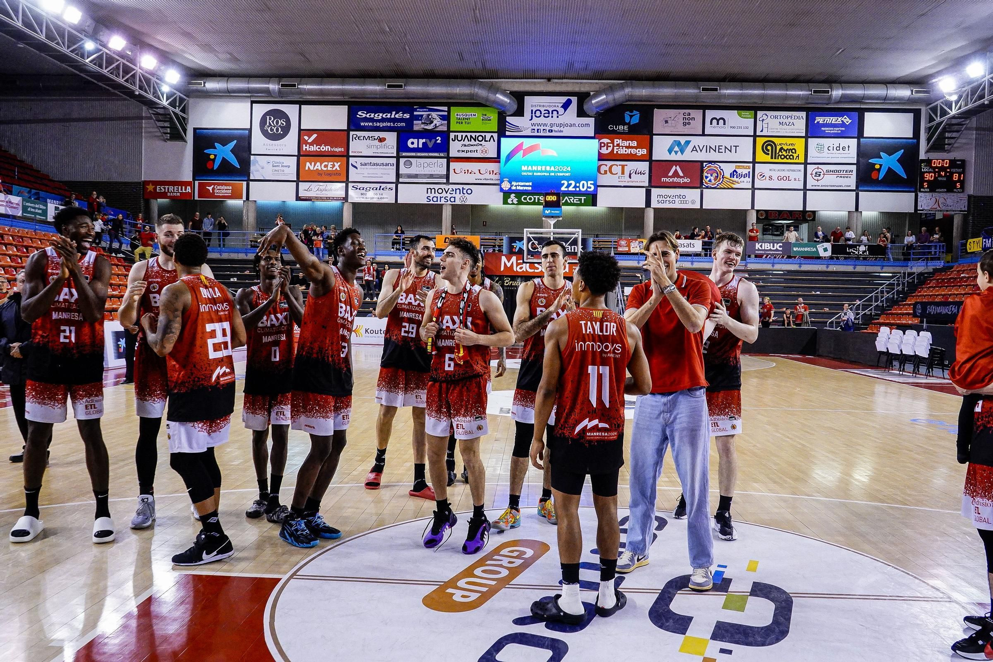 MANRESA . BASQUET ACB . LLIGA ENDESA . BAXI MANRESA VS BILBAO BASKET . PAVELLÓ EL NOU CONGOST