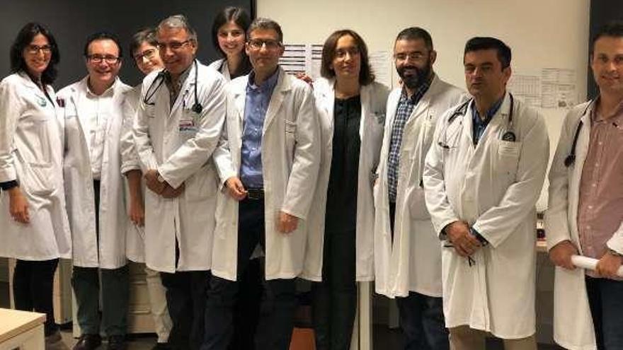 Miembros del grupo de Endocarditis del Chuvi. // FdV