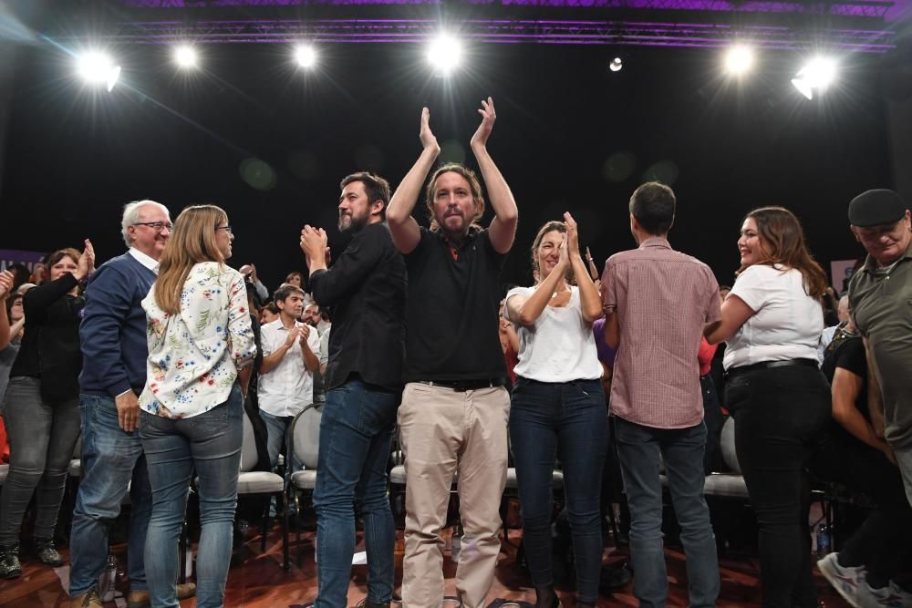 Mitin de Pablo Iglesias en A Coruña