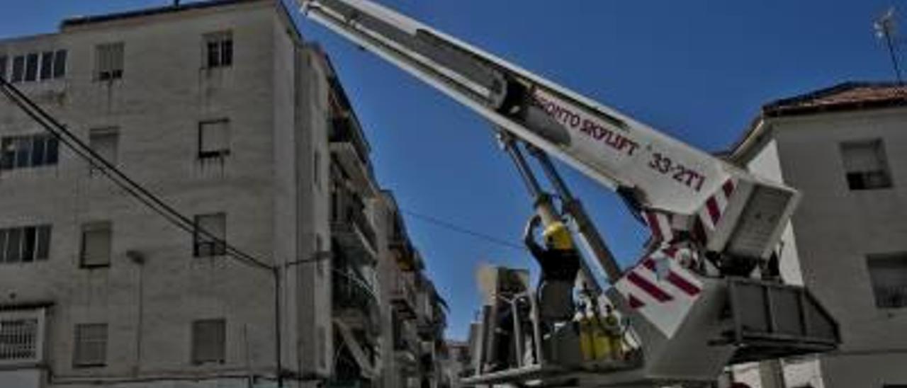 El Ayuntamiento inspecciona los tejados de San Antón ante los últimos desplomes