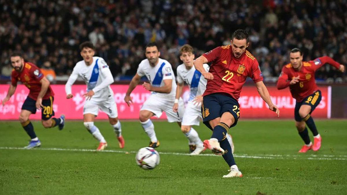 La exhibición de Pablo Sarabia ante el Angers