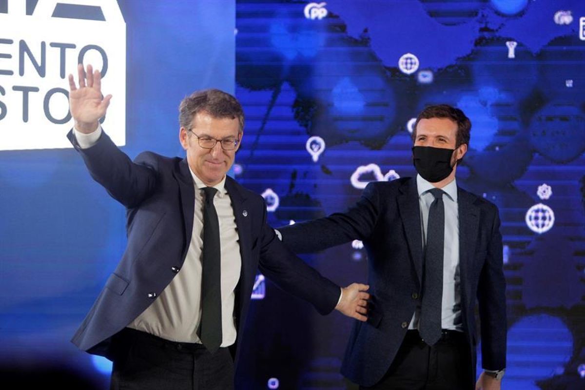 Casado dona negatiu en una PCR després del cas de Covid d’una consellera gallega Casado dona negatiu en una PCR després del cas de Covid d’una consellera gallega