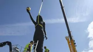El Ayuntamiento pedirá a la Autoridad Portuaria que las esculturas se queden en el Puerto de Málaga