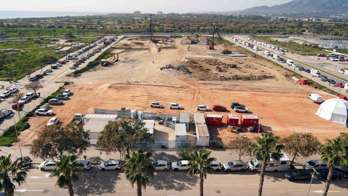 Obras del campus de la Universidad Alfonso X en Málaga