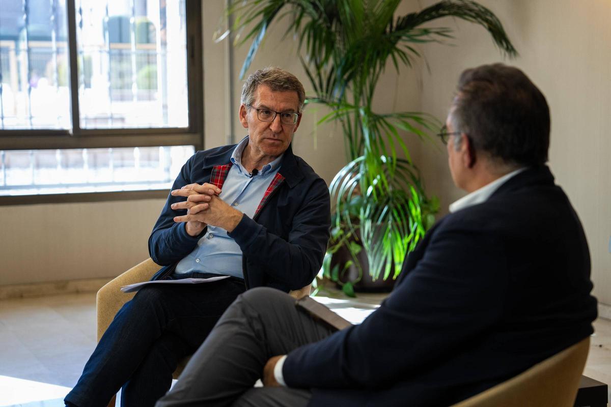 Entrevista a Alberto Nuñez Feijóo con Albert Sáez