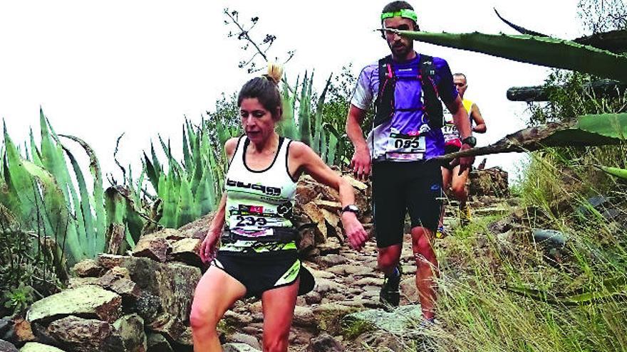 Álex Fraguela y Rosa Navarro se coronan en Tamadaba