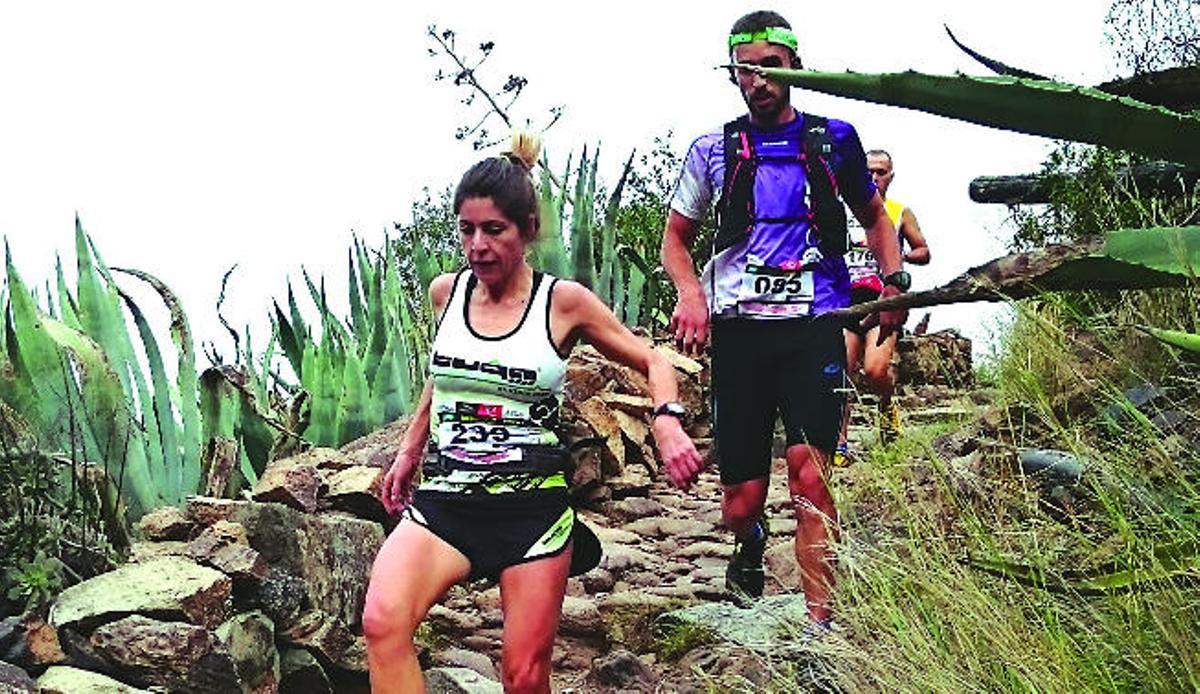 Álex Fraguela y Rosa Navarro se coronan en Tamadaba