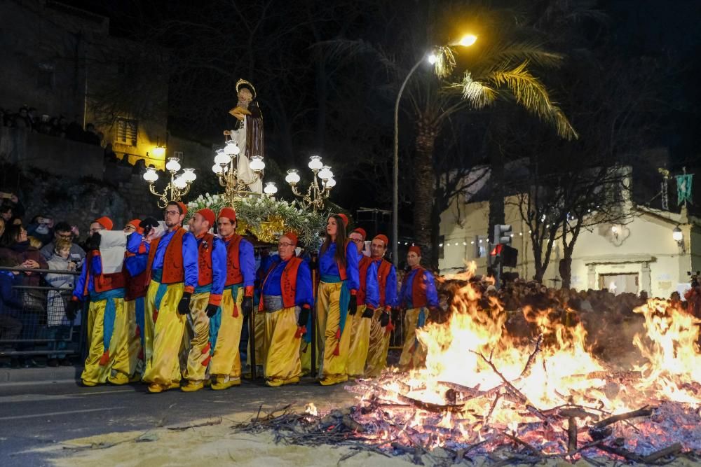 Celebración de San Antón en Elda