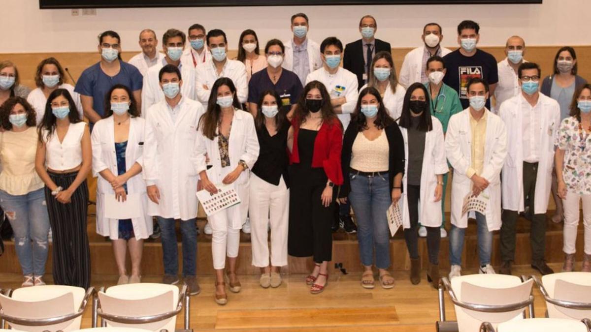 Acto de clausura de formación de los residentes en el Hospital de Son Llàtzer.