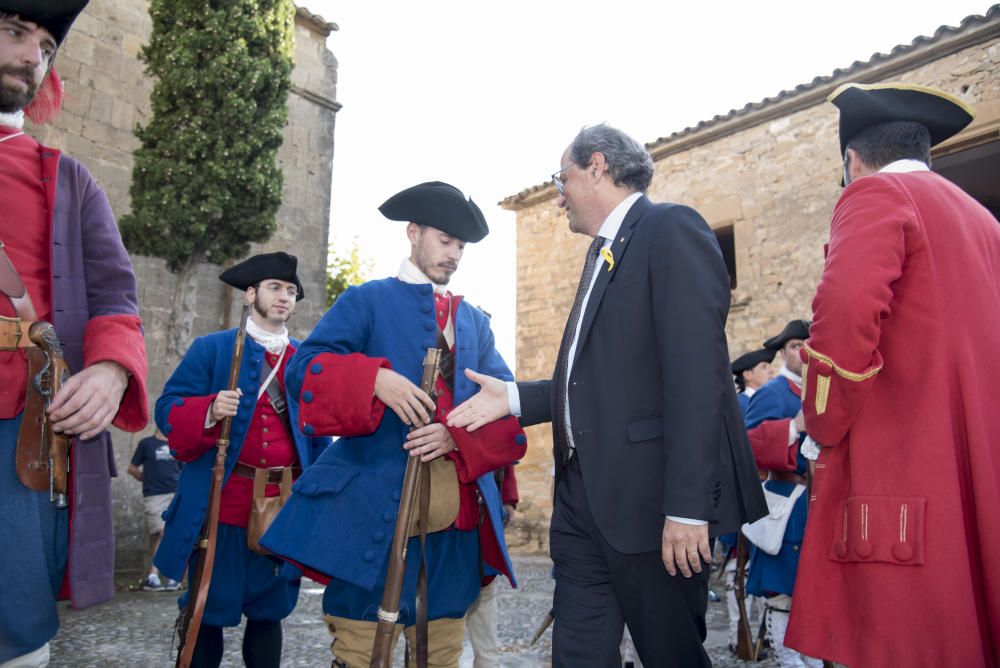 Talamanca commemora la batalla del 1714 amb Quim Torra