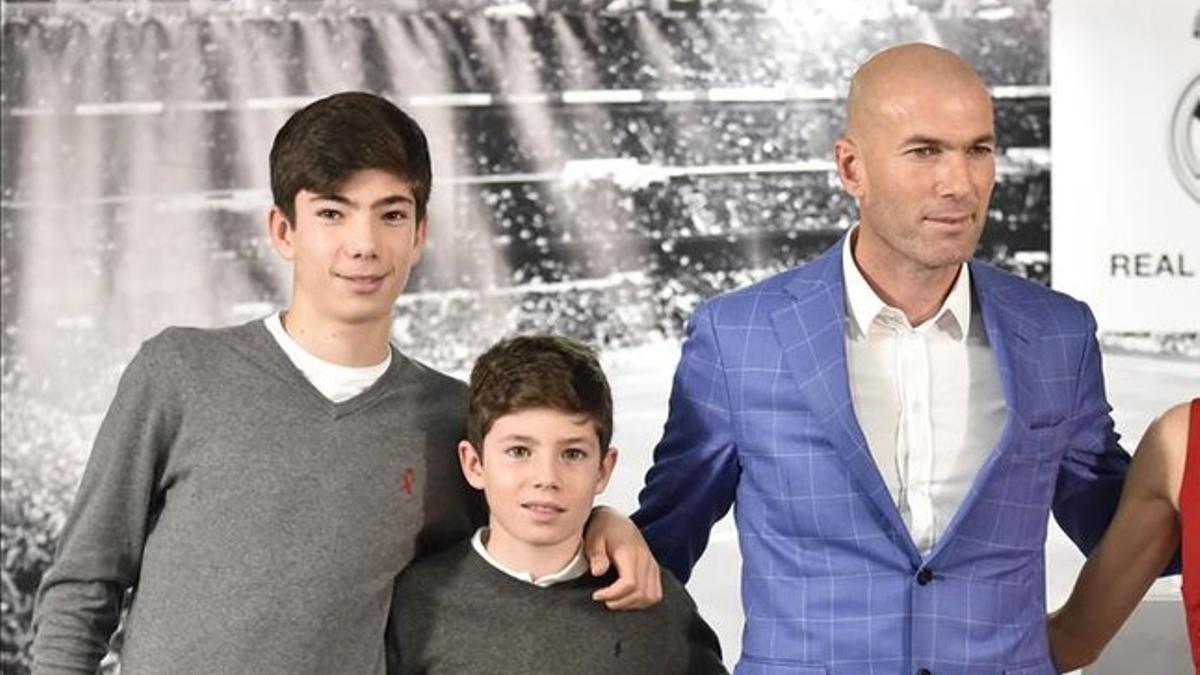 Dos de los hijos de Zidane están incluidos en la sanción