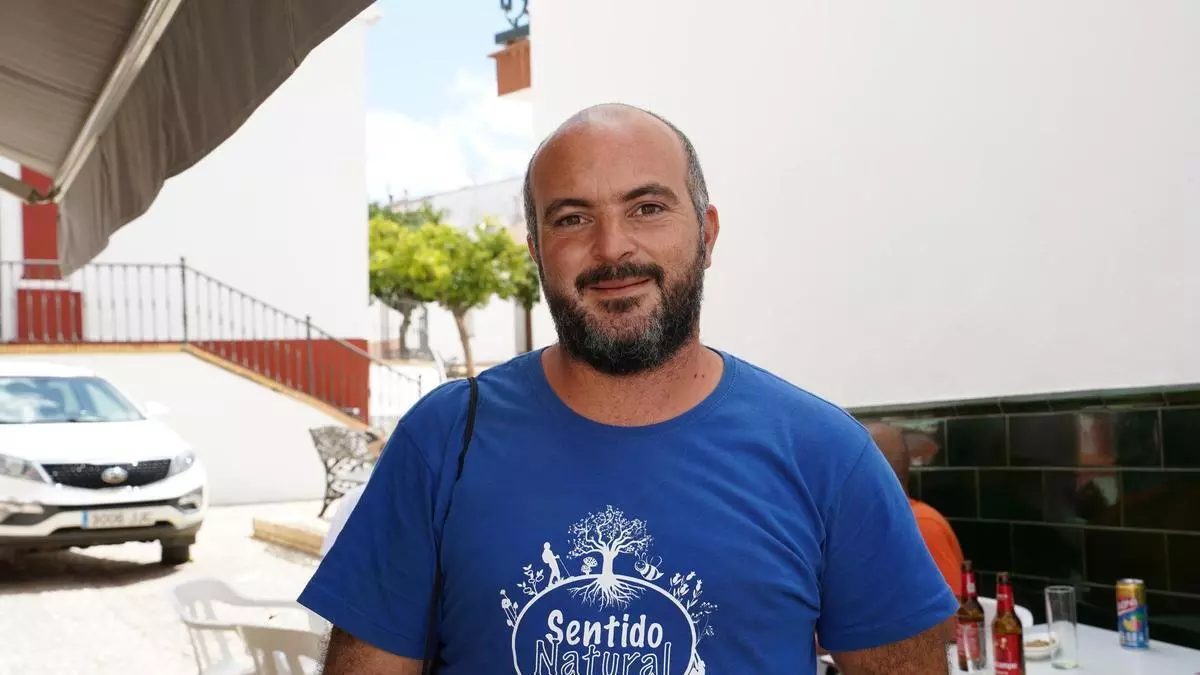 David Laureano, agricultor de Berrocal afectado por el mayor incendio de Andalucía: "Si ya había riesgo de despoblación... Ahora deben ayudarnos"