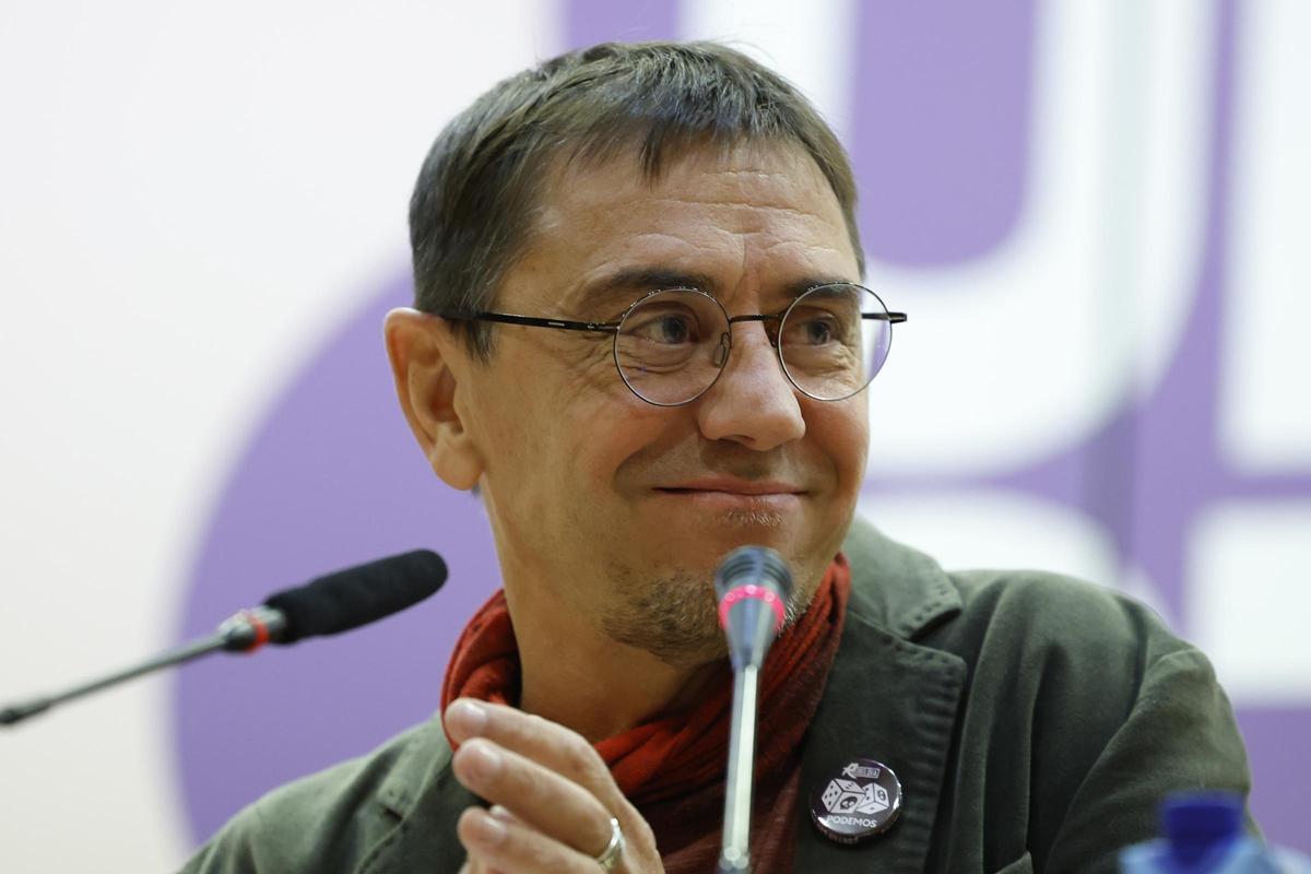 La Fiscalía archiva una segunda denuncia contra Monedero por trato degradante a alumnas