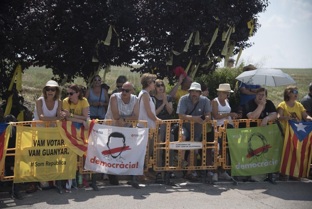 Arribada de Forn, Rull i Turull a la presó de Lled