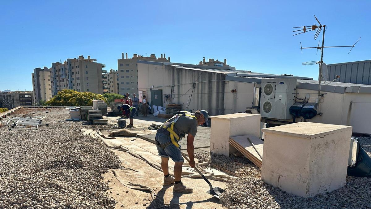 Obras en el centro social de El Campello