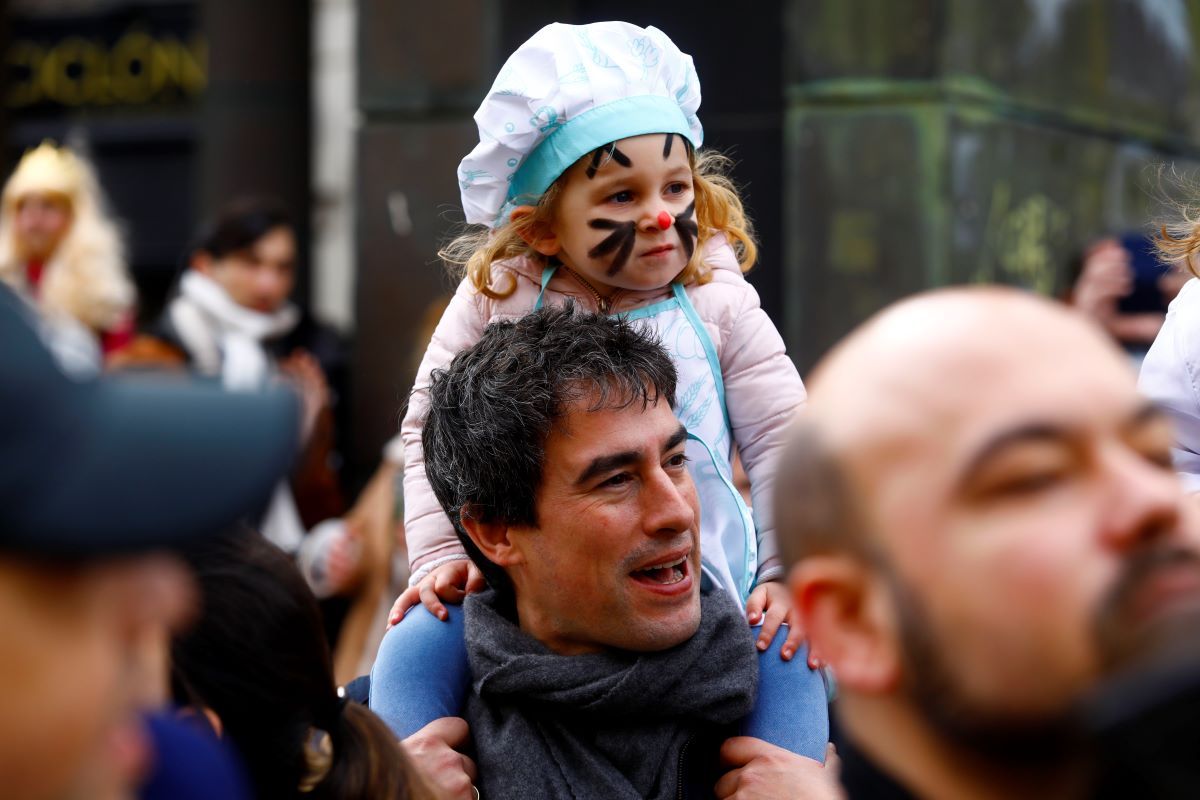 Carnaval infantil en Zaragoza