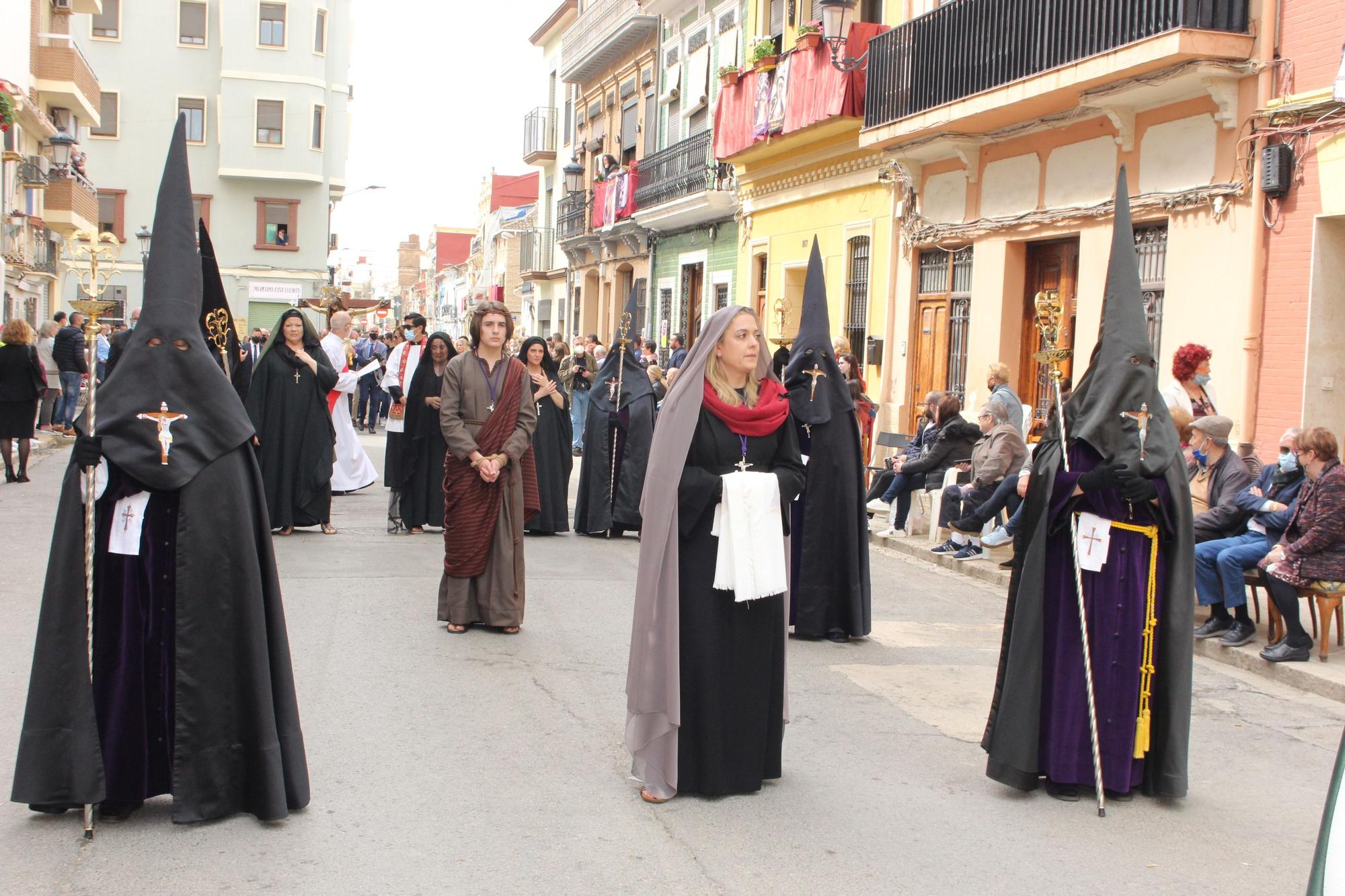 Las imágenes del Viernes Santo en la Semana Santa Marinera