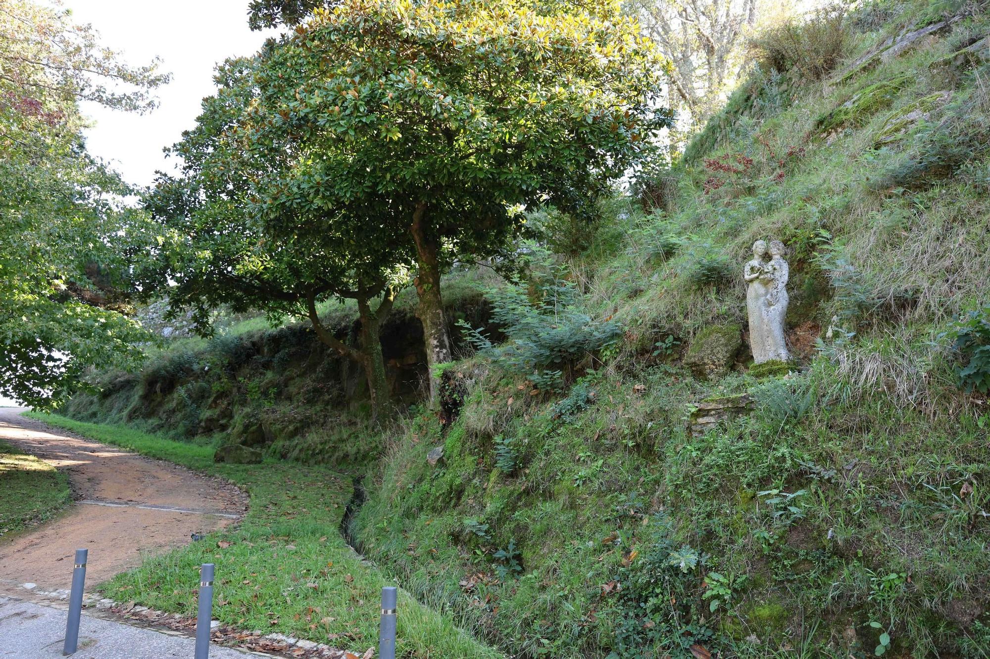 Los moradores de piedra de O Castro: una galería de arte al aire libre