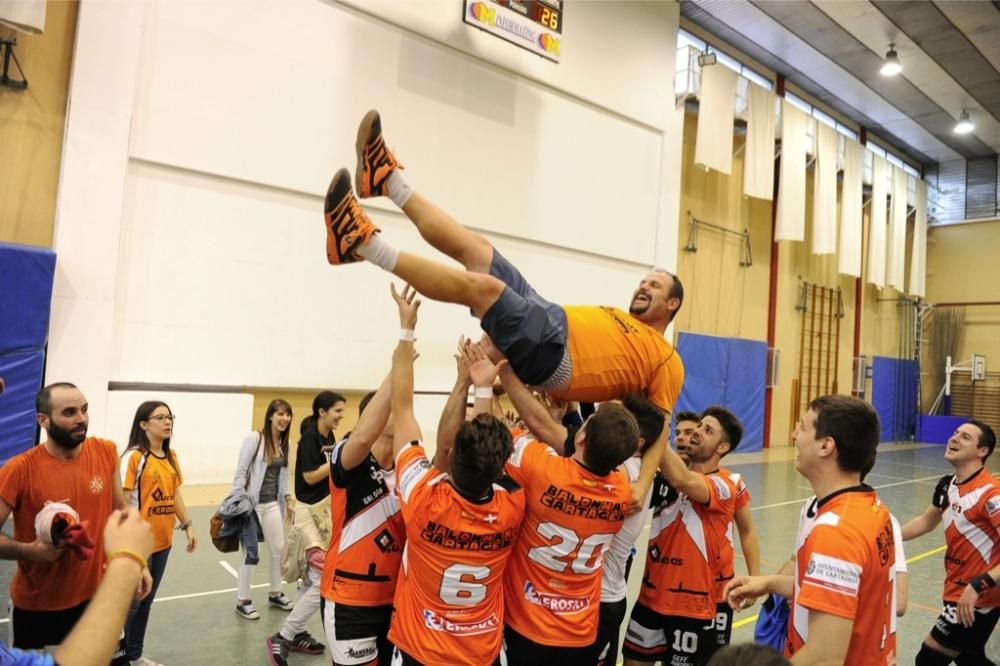 Balonmano: El CAB Cartagena, campeón de Segunda