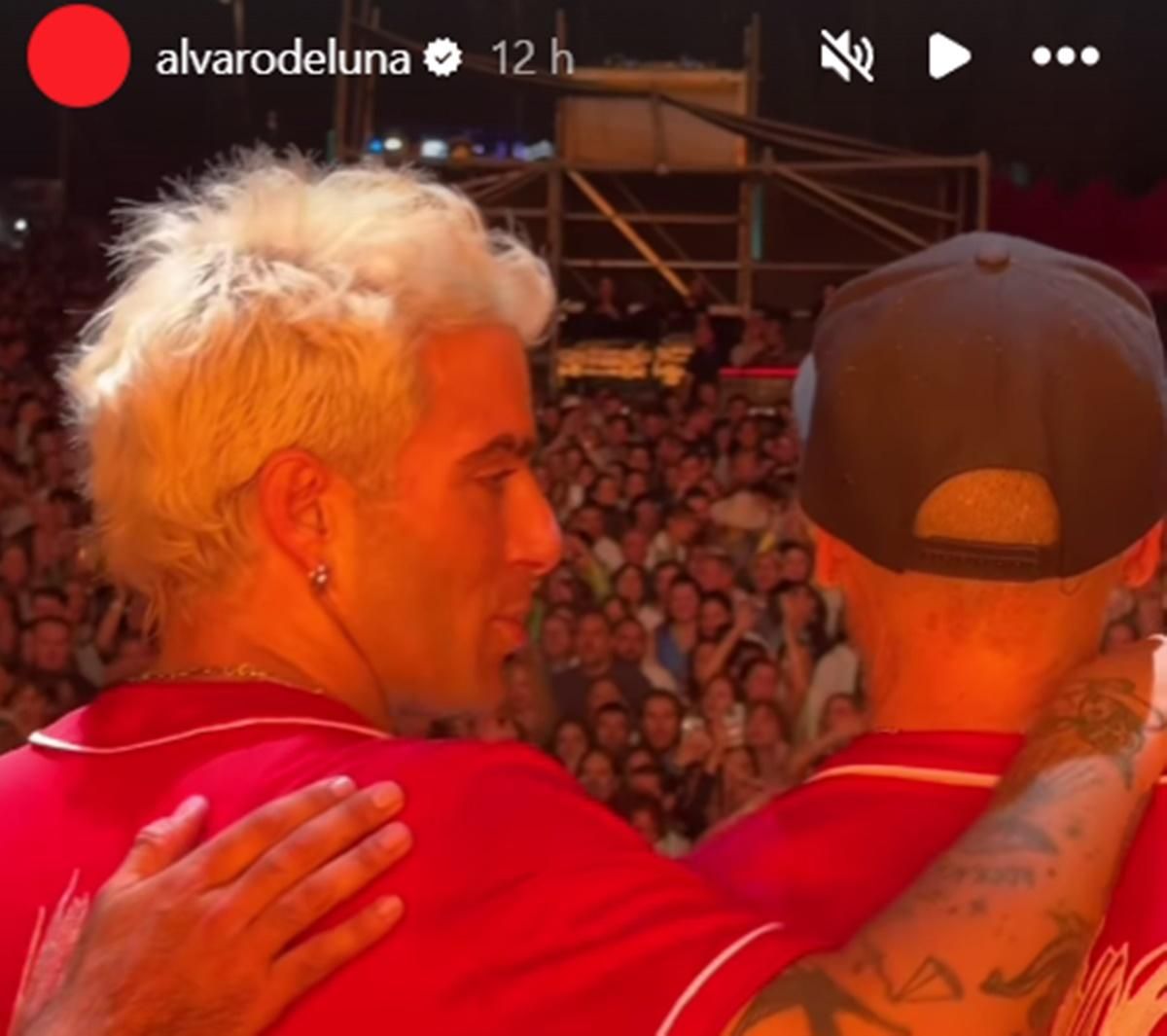 Álvaro de Luna con pelo rubio