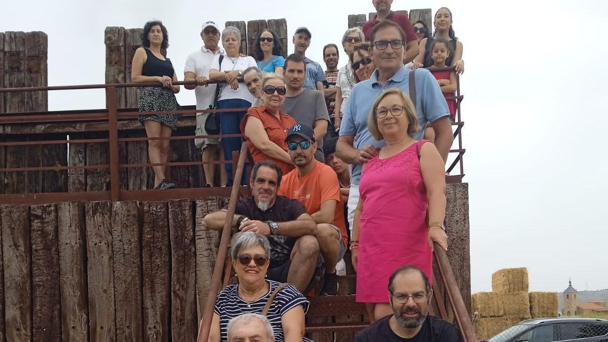 Una de las visitas a Petavonium.